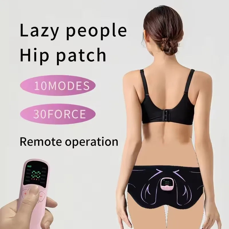 PC EMS Butt Muscle Stimulator Electric Hip Trainer USB Recharge Buttocks Li