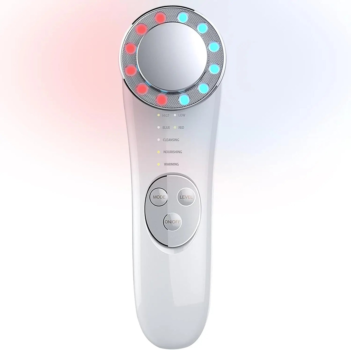 PC EMS Facial Massager Vibration V Line Face Lifting Skin Tightening Massage Roller Microcurrent Double Chin Reducer Beauty Device