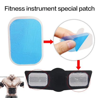 PC EMS Gel Pads For EMS Trainer Abdominal Gel Stickers Fitness Hydrogel For