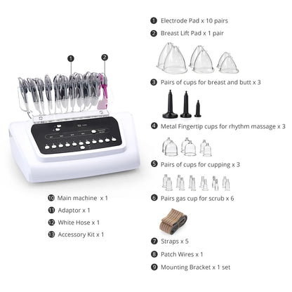 PC EMS Muscle Stimulation Vacuum Therapy Breast Enhancement Butt Lift Machi