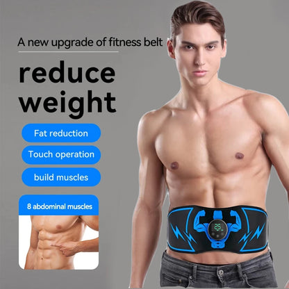 PC EMS Muscle Stimulator Abdominal Body Slimming Belt Electric Smart ABS Tr