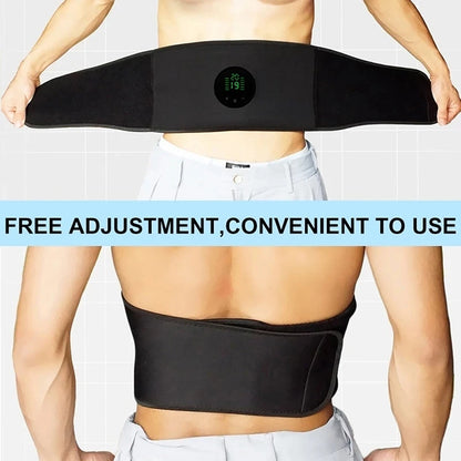 PC EMS Muscle Stimulator Abdominal Trainer Body Vibration Massage Slimming