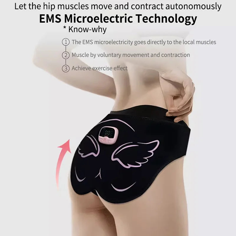 PC EMS Muscle Stimulator Buttocks Electric Hip Trainer With Remote Buttocks