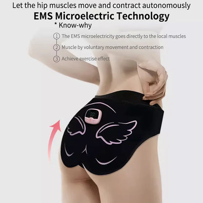 PC EMS Muscle Stimulator Buttocks Electric Hip Trainer With Remote Buttocks