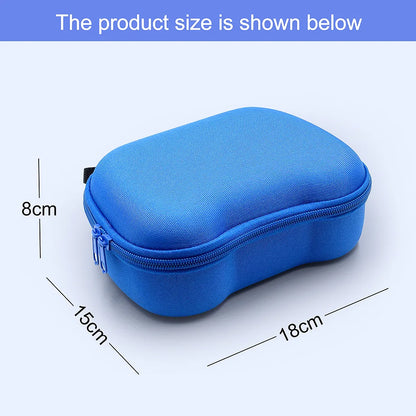 EVA Storage Bag and Silicone Handle Case Covers for PS5 PlayStation 5 PS4 Nintendo Switch Controller Portable Carry Bags Covers