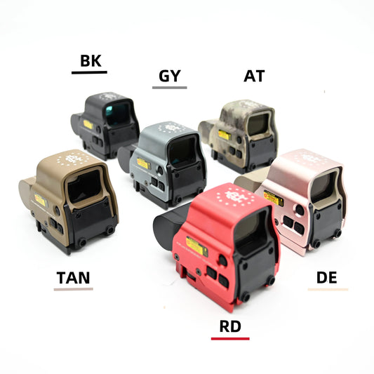 EXPS3 Holographic DCR Reticle 558 Red Dot Sight Hunting Reflex Sight 2A Initiative Marking 20mm Rail Mount For Airsoft