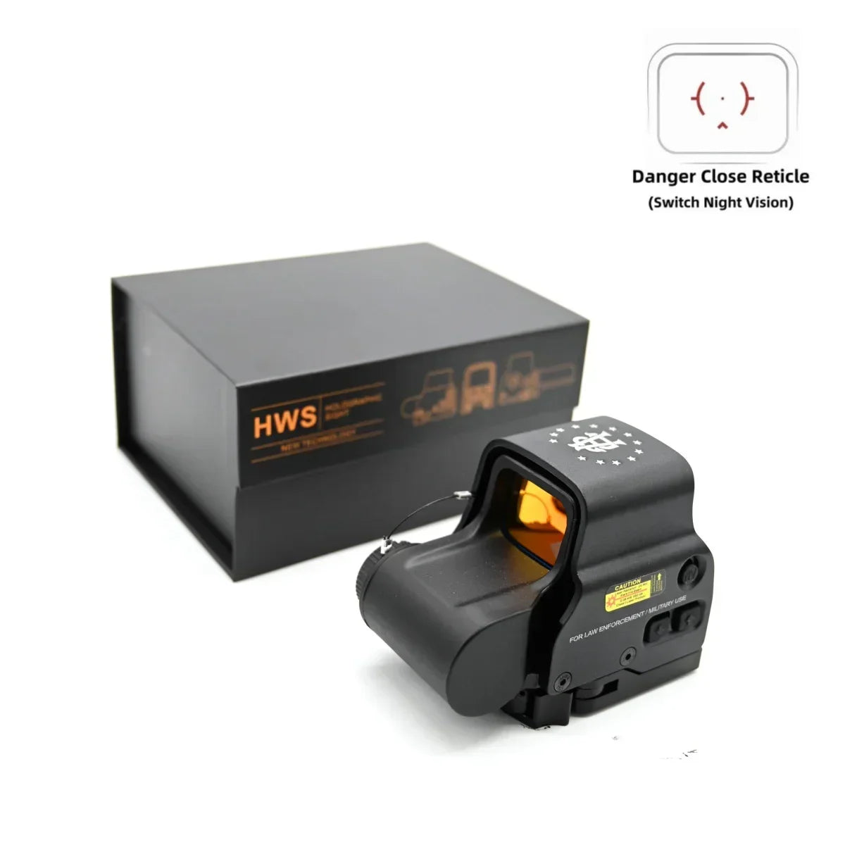 EXPS3 Holographic DCR Reticle 558 Red Dot Sight Hunting Reflex Sight 2A Initiative Marking 20mm Rail Mount For Airsoft