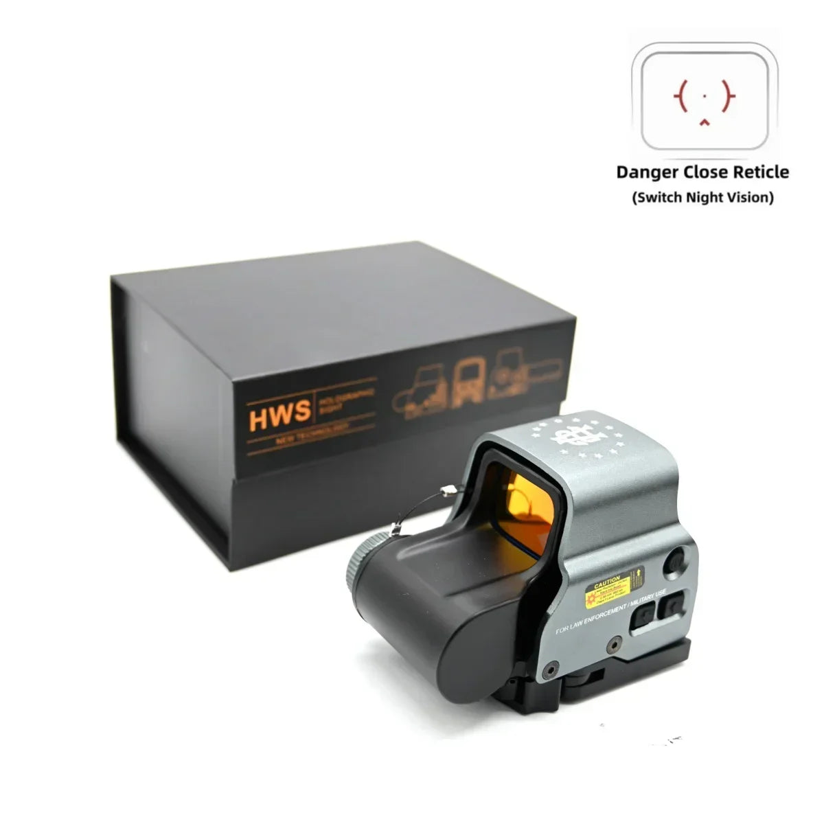 EXPS3 Holographic DCR Reticle 558 Red Dot Sight Hunting Reflex Sight 2A Initiative Marking 20mm Rail Mount For Airsoft