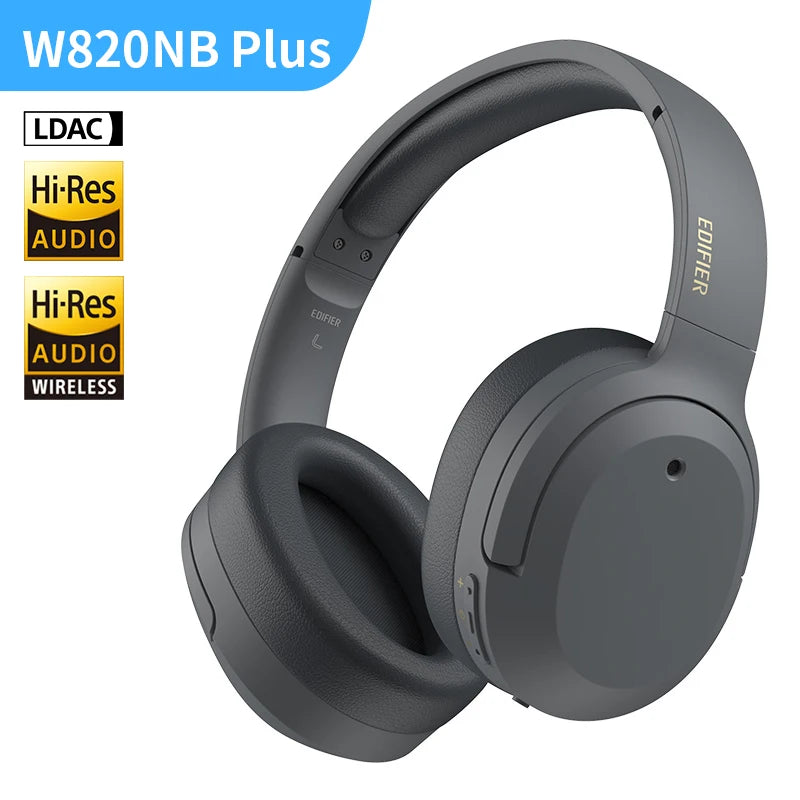 PCEdifier W820NB Plus Wireless Noise Cancelling Headphones 43dB ANC Hi-Res