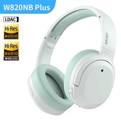 PCEdifier W820NB Plus Wireless Noise Cancelling Headphones 43dB ANC Hi-Res