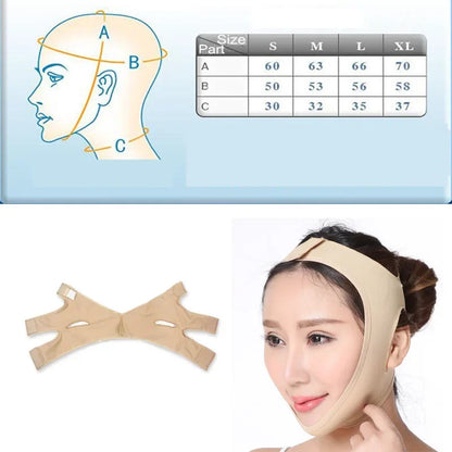 Elastic Face Bandage Slimming Tapes V Line Shaper Chin Cheek Face Lift Devices Jawline Facial Massager Wrinkle Women Beauty Care