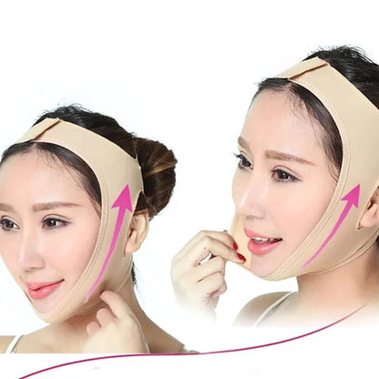 Elastic Face Bandage Slimming Tapes V Line Shaper Chin Cheek Face Lift Devices Jawline Facial Massager Wrinkle Women Beauty Care