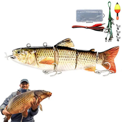 PC Electric Fishing Lure Realistic Robotic Swimming Fishing Bait Electric L