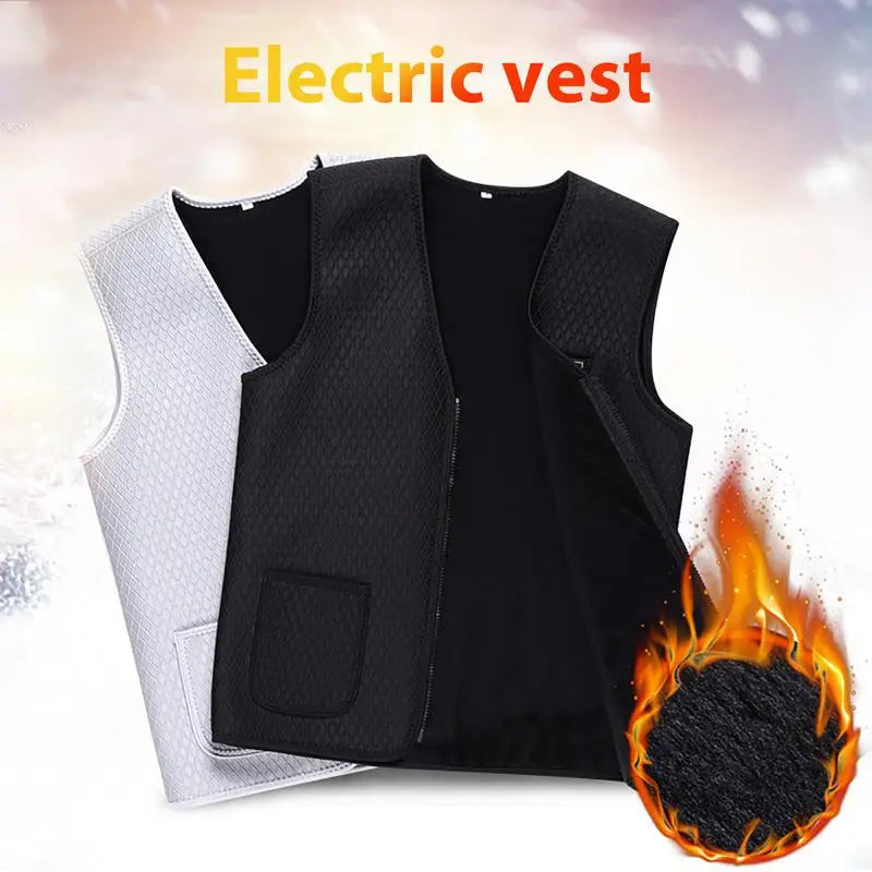 PC Electric Heated Jacket Men Women Sportswear Heated Coat Winter Skiing El