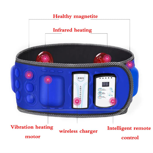 PC Electric Infrared Slimming Belt Vibration Fitness Massager Lose Weight S