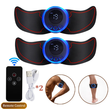 PC Electric Muscle Stimulator EMS Abdominal Fitness Stickers Rechargeable B