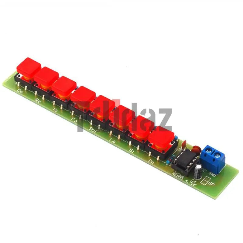 Electric Piano DIY Kits, NE555 DIY Electronic Organ Module Electronics Soldering Practice Learning Kits Electronic Organ Module