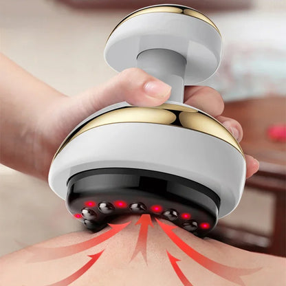 PC Electric Scraping Massage Cupping Body Massager Vacuum Cans Suction Cup