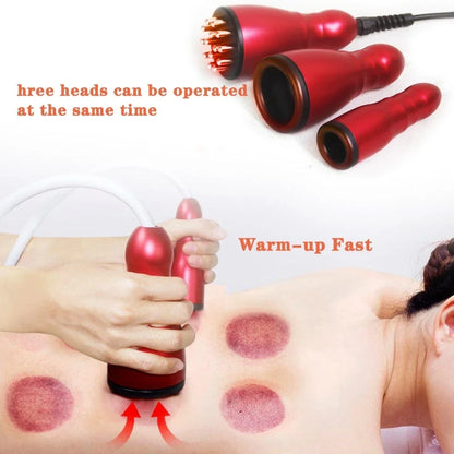 PC Electric Scraping Massager Vacuum Cupping Device Body Scraping Massager