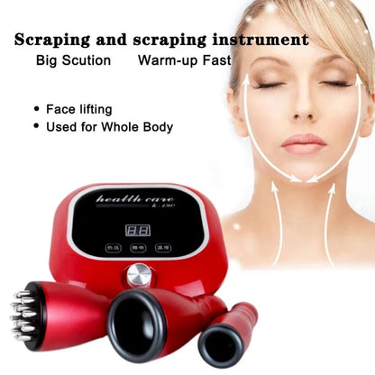 PC Electric Scraping Massager Vacuum Cupping Device Body Scraping Massager