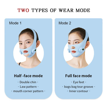 PC Electric V Face Facial Massager Facial Contouring Beauty Device EMS Microcurrent Skin Lifting Slimming Chin Shaping Massager