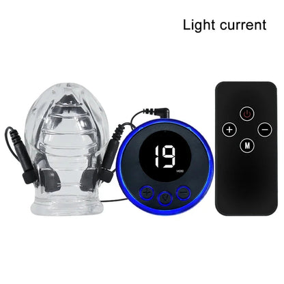 GtoozaElectro Shock Massager s Sex Toys  Men Glans Trainer Ring Delayed Ejaculation Penis gtooza.com