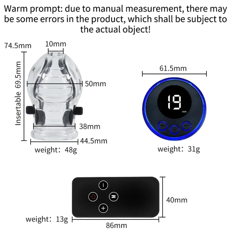 GtoozaElectro Shock Massager s Sex Toys  Men Glans Trainer Ring Delayed Ejaculation Penis gtooza.com