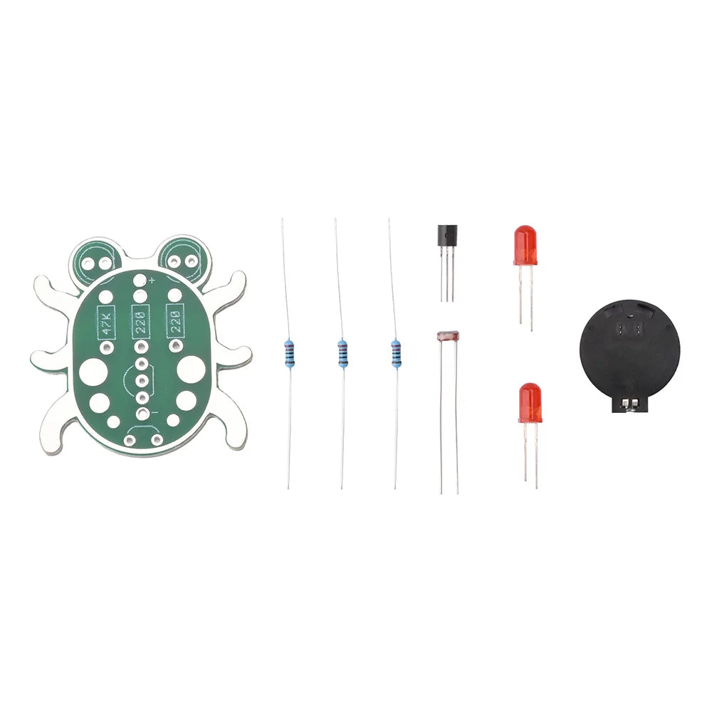 Electronic Diy Kit Weevil Eye Beginner Learn To Solder Fun Kit Handmade Gift Fit for Student Experiment Parent-Child Interaction