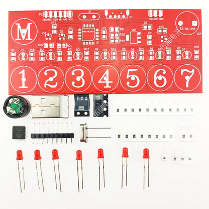 Electronic Piano Soldering Assembly Circuit Board Touch Music Keyboard Electronic DIY Kit for Kids Practice