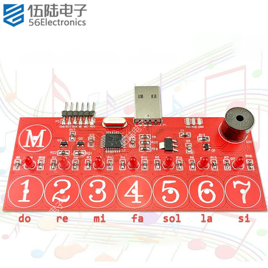 Electronic Piano Soldering Assembly Circuit Board Touch Music Keyboard Electronic DIY Kit for Kids Practice