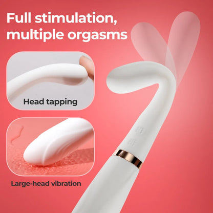 GtoozaElf double head vibrator point hipster pen female masturbation massager Adult toys sex toys  Female masturbation orgasm G-Spot gtooza.com