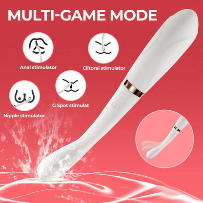 GtoozaElf double head vibrator point hipster pen female masturbation massager Adult toys sex toys  Female masturbation orgasm G-Spot gtooza.com