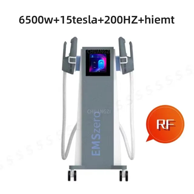 Emszero Vertical RF Eletric Muscle Stimulation Lose Weight Fitness Body Shaping Buttocks Lift Massage Equipment 15 Tesla 6500W