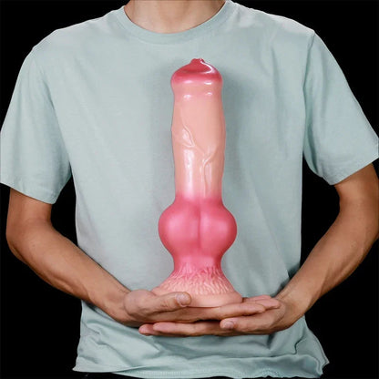 Gtooza_Emulation Animal Dildos Realistic Big Dog  Huge Penis Anal Plug Vaginal G-spot Masturbation Suction Cup  Women Sex Toys gtooza.com