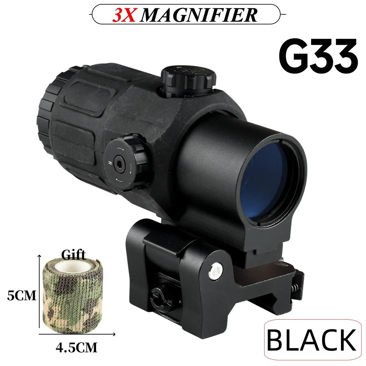 Eotech 558 553 G33 Red Dot Sight Holographic Flip 3X Magnifier Weapon Optics Reflex Sights Scope Collimator Hunting Accessories