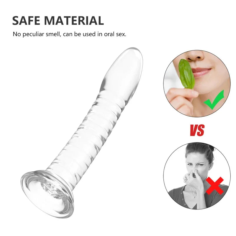 GtoozaErotic Soft 3 Size  Realistic Female Penis Strong Suction Cup  Sex Toys Woman Toy  Adult G-spot No gtooza.com