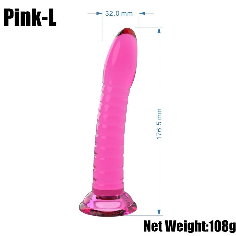 GtoozaErotic Soft 3 Size  Realistic Female Penis Strong Suction Cup  Sex Toys Woman Toy  Adult G-spot No gtooza.com