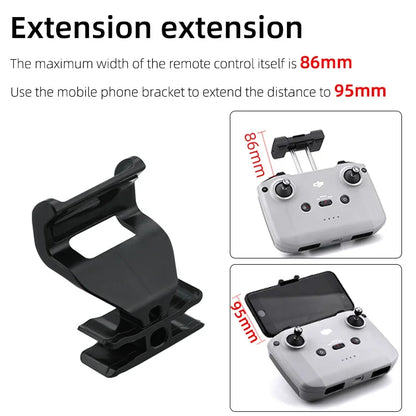 Expansion Bracket  DJI Mavic 3 Classic/Air 2S/Air 2/Mini 2/Mini 3 Pro/Air 3 Drone Remote Control Tablet Holder Phone Holder