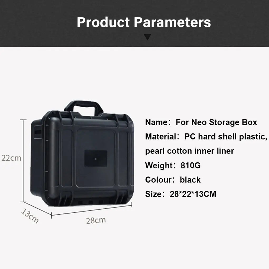 Explosion-Proof Box  DJI NEO Hard Shell Bag Waterproof Case Protector Suitcase For DJI Neo Carrying Box Drone Accessories ﻿