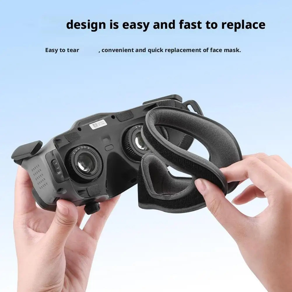 Eye Mask For DJI NEO/AIR 3S Soft Sponge Protective Cover Replacement Face Plate Eye Pad For DJI Goggles 2/3 Accessories