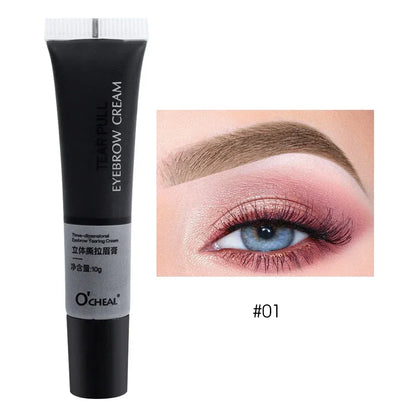 Eyebrow Gel Semi Permanent Professional Eyebrow Cosmetics Natural Long Lasting Tattoo Tint Sweatproof Peel Off Makeup Product