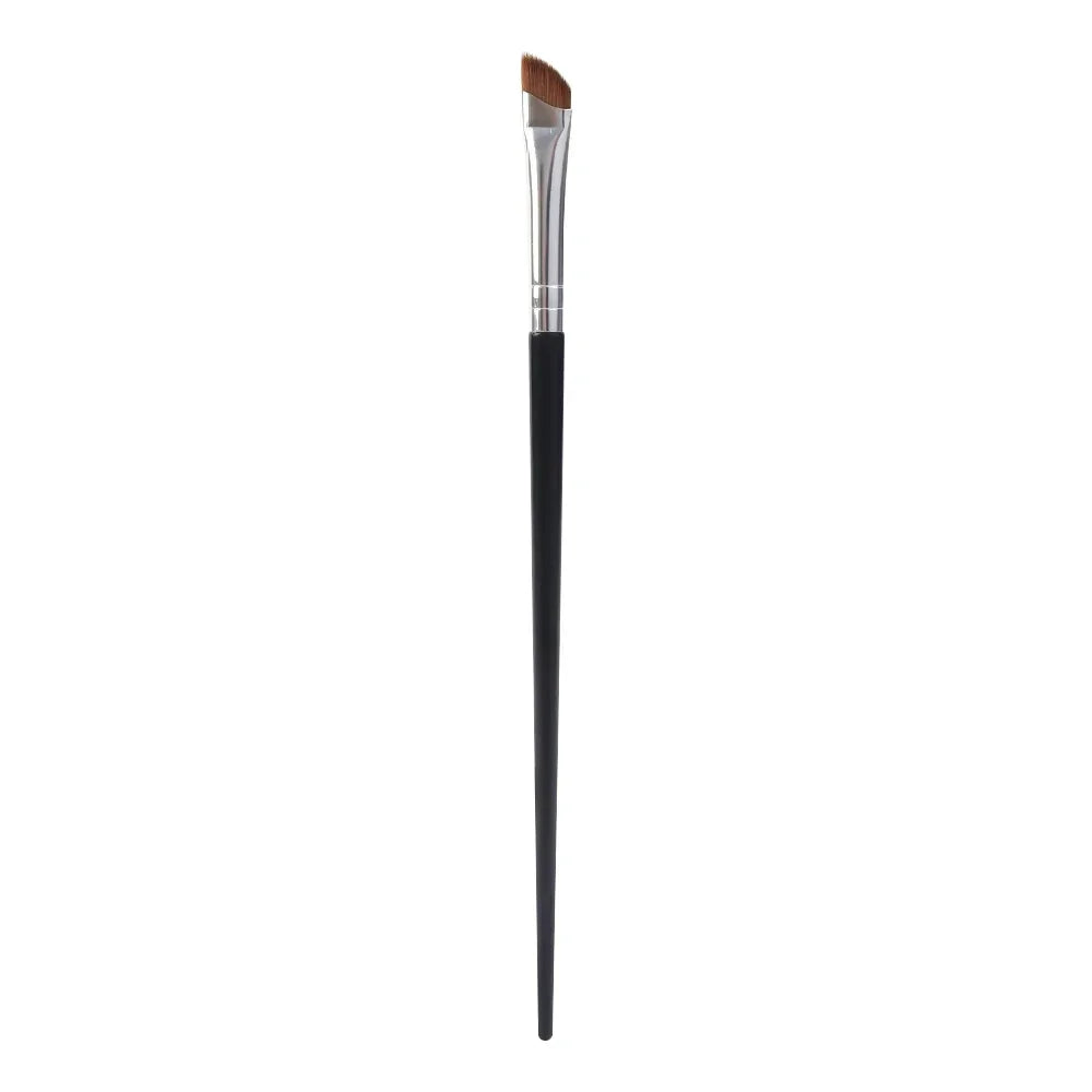 Eyeliner Eyebrow Brush Angled Flat Head Fiber Hair Brow Contour Eyeliner Fine Makeup Brushes Professional Makeup Tools 1/2/3pcs