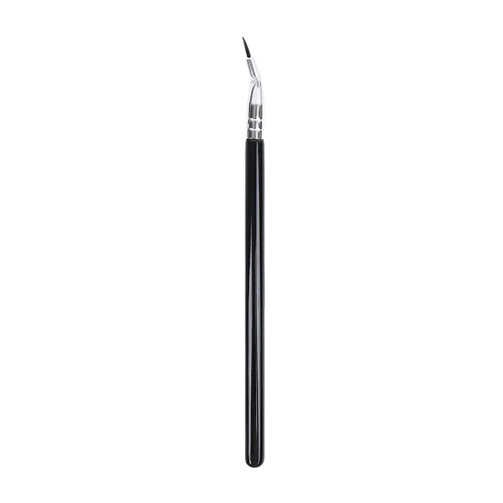 Eyeliner Eyebrow Brush Angled Flat Head Fiber Hair Brow Contour Eyeliner Fine Makeup Brushes Professional Makeup Tools 1/2/3pcs