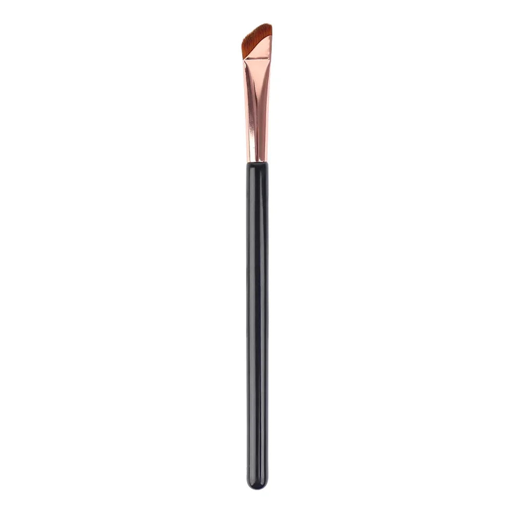 Eyeliner Eyebrow Brush Angled Flat Head Fiber Hair Brow Contour Eyeliner Fine Makeup Brushes Professional Makeup Tools 1/2/3pcs