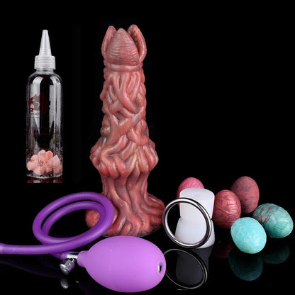 Gtooza_FAAK Fantasy Pneumatic Ovipositor Silicone Vaginal Balls Anal Sex Toys Lay Eggs Dildos  Adult Games Masturbators gtooza.com