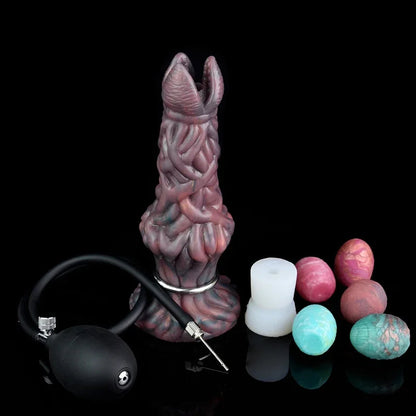 Gtooza_FAAK Fantasy Pneumatic Ovipositor Silicone Vaginal Balls Anal Sex Toys Lay Eggs Dildos  Adult Games Masturbators gtooza.com