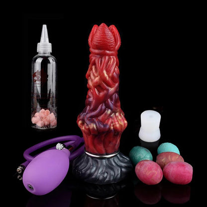 Gtooza_FAAK Fantasy Pneumatic Ovipositor Silicone Vaginal Balls Anal Sex Toys Lay Eggs Dildos  Adult Games Masturbators gtooza.com