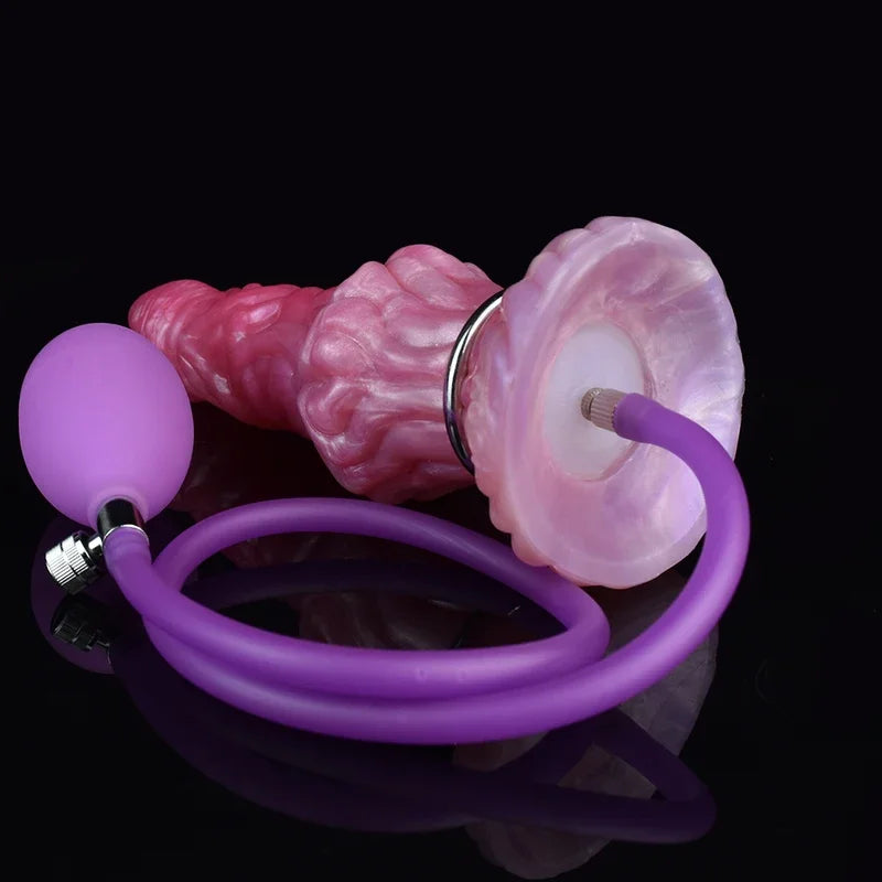 FAAK Fantasy Pneumatic Ovipositor Silicone Vaginal Balls Anal Sex Toys Lay Eggs Dildos  Adult Games Masturbators gtooza.com