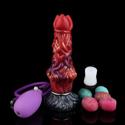 FAAK Fantasy Pneumatic Ovipositor Silicone Vaginal Balls Anal Sex Toys Lay Eggs Dildos  Adult Games Masturbators gtooza.com