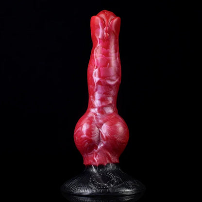 Gtooza_FAAK Large Dog Knot Ejacultion  With  Spray Liquid Function Red Silicone Squirting Penis Sex Toys  Women Men gtooza.com